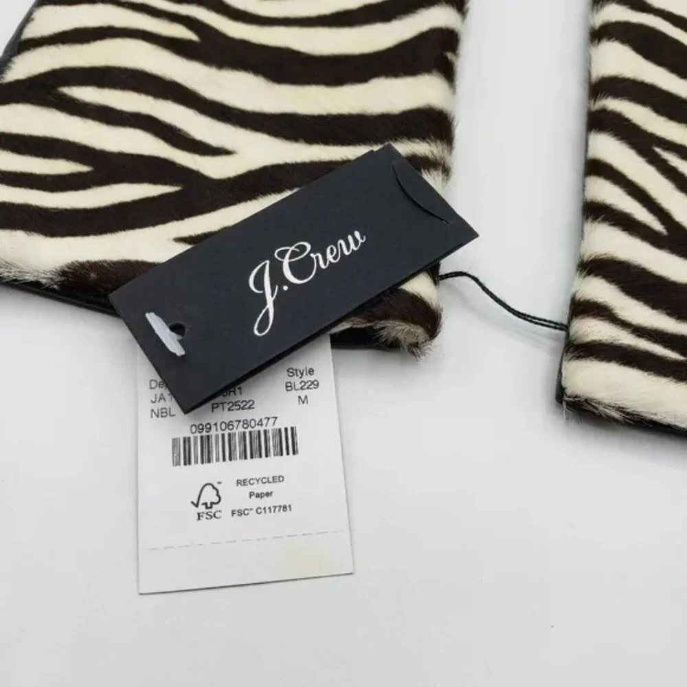 J. Crew Touch-screen Leather Gloves